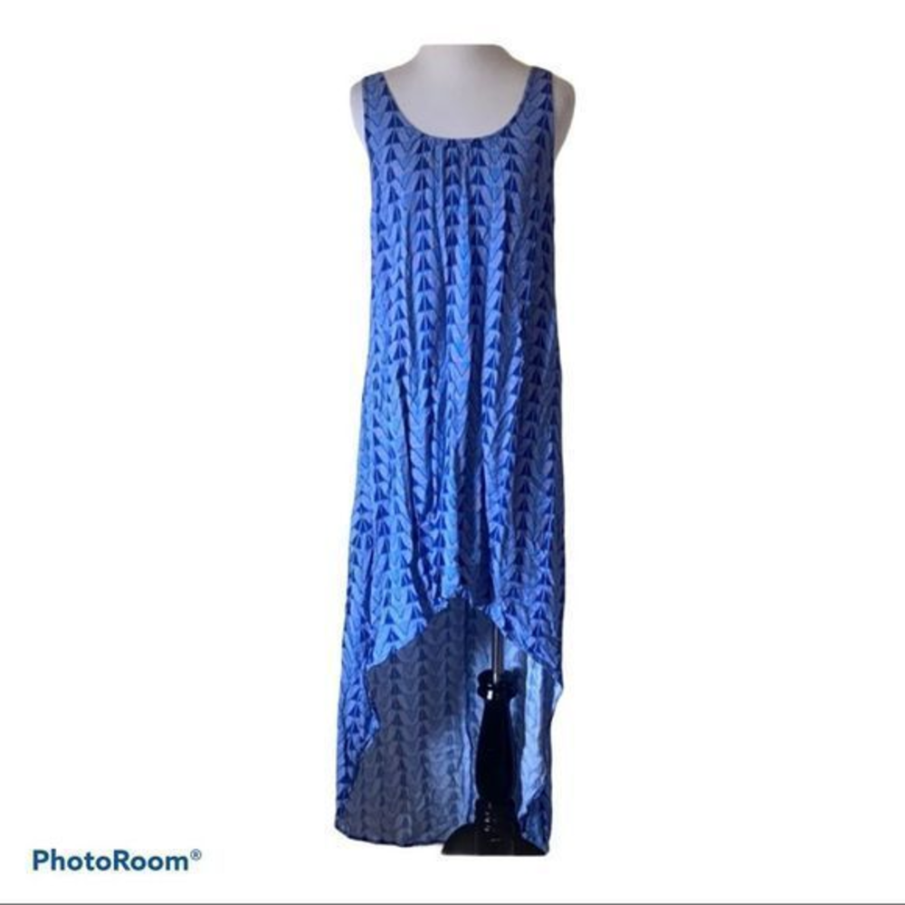 5/$30 🎈 Merona women’s small geometric print high low dress